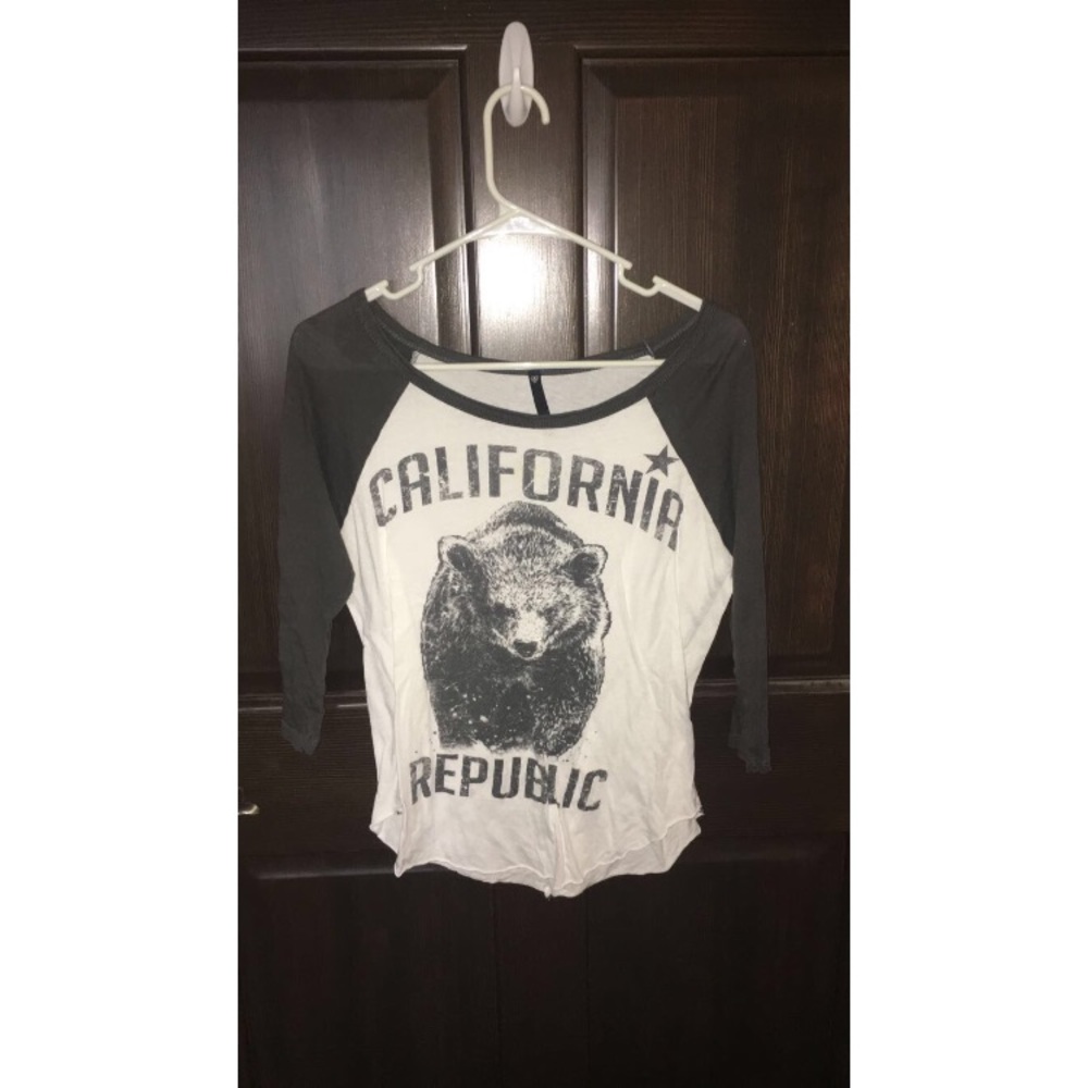 California Baseball Style Shirt